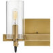 Ryden 13.75 inch Heritage Brass Vanity Light Wall Light