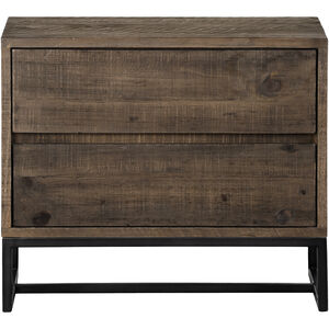 Elena 26 X 22 inch Brown Nightstand