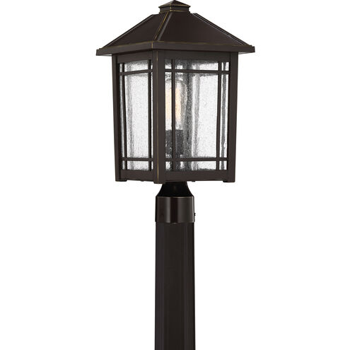 Cedar Point 1 Light 18 inch Palladian Bronze Outdoor Post Lantern