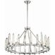 Watson 8 Light 32 inch Polished Nickel Chandelier Ceiling Light