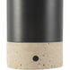 Niko 7.5 inch 3 watt Urban Bronze Table Lamp Portable Light