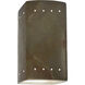 Ambiance LED 5.25 inch Tierra Red Slate Wall Sconce Wall Light