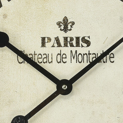 Chateau de Montautre 25 X 25 inch Wall Clock