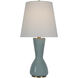Thomas O'Brien Jess 28.5 inch 15 watt Crackled Robin Table Lamp Portable Light