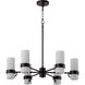 Sojourn 6 Light 28 inch Bronze Chandelier Ceiling Light