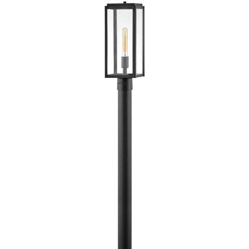 Open Air Max 1 Light 18.5 inch Black Outdoor Post Mount Lantern in Non-LED, Medium