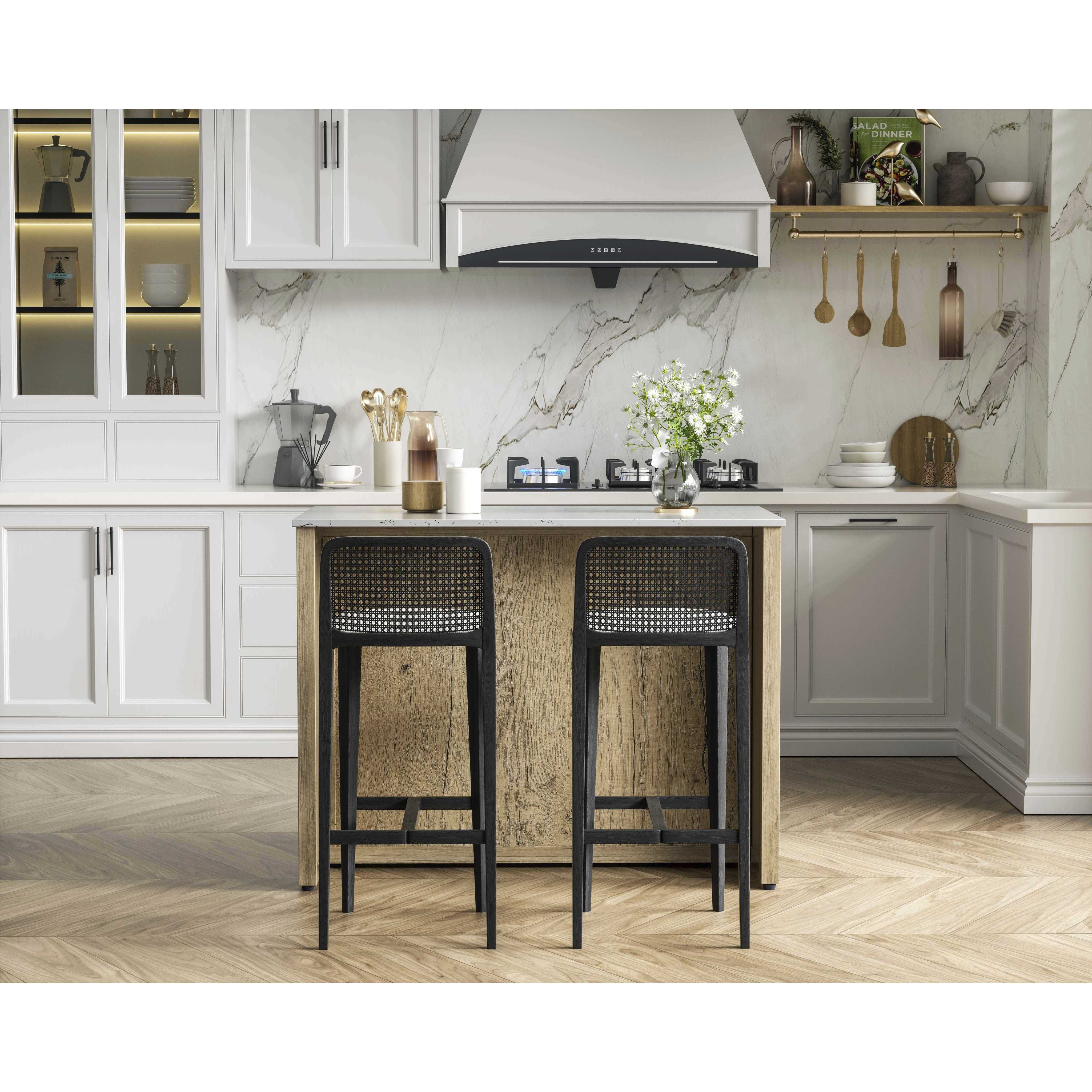 Porter Natural Oak Kitchen Island