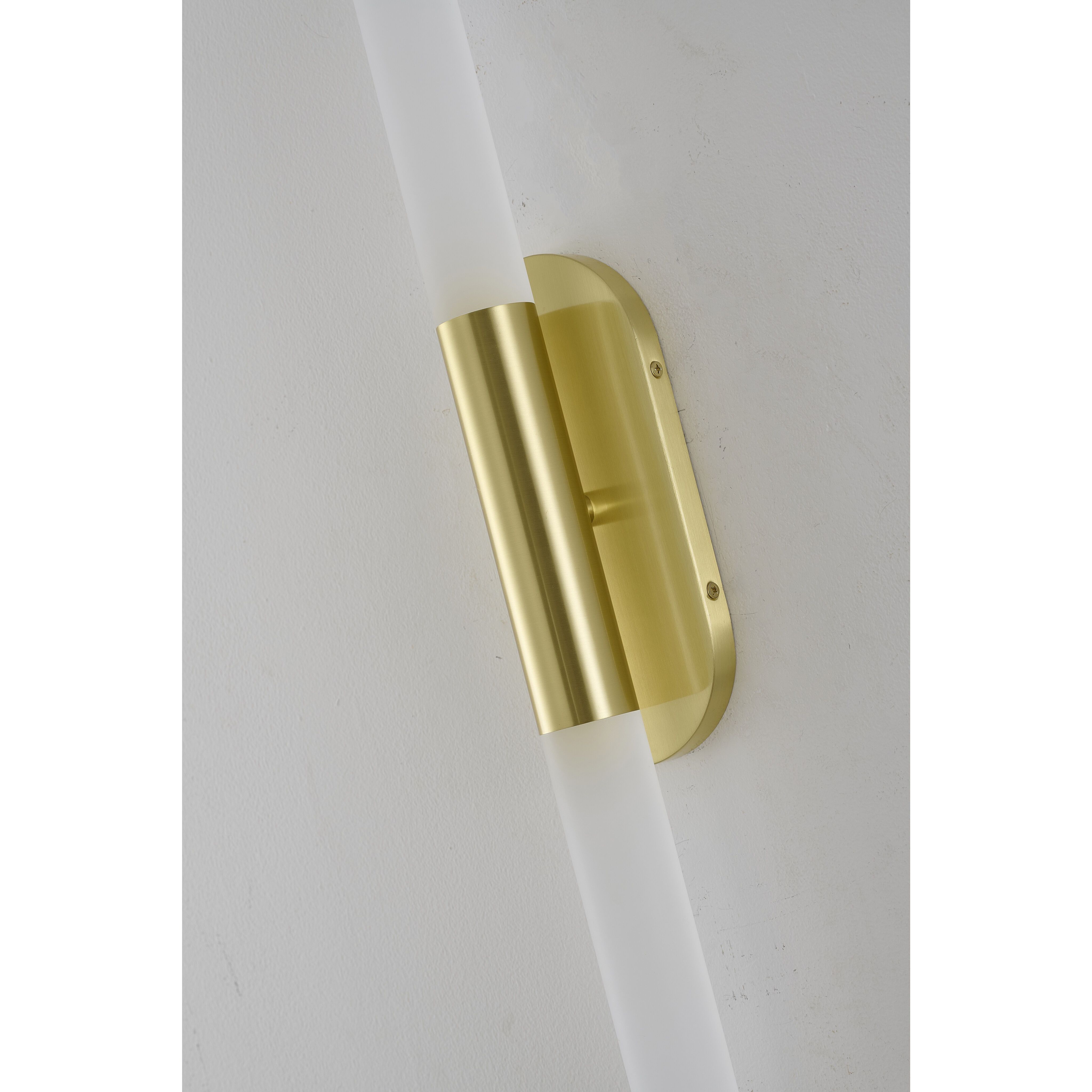 Canada Wall Sconce Wall Light in Satin Brass