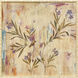 Ruby I Purple and Beige and Green and Rust Framed Art