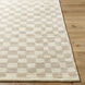 Damier 168 X 120 inch Ivory / Beige Handmade Rug in 10 x 14