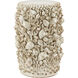 Corfu 12.5 inch Milky White Accent Table