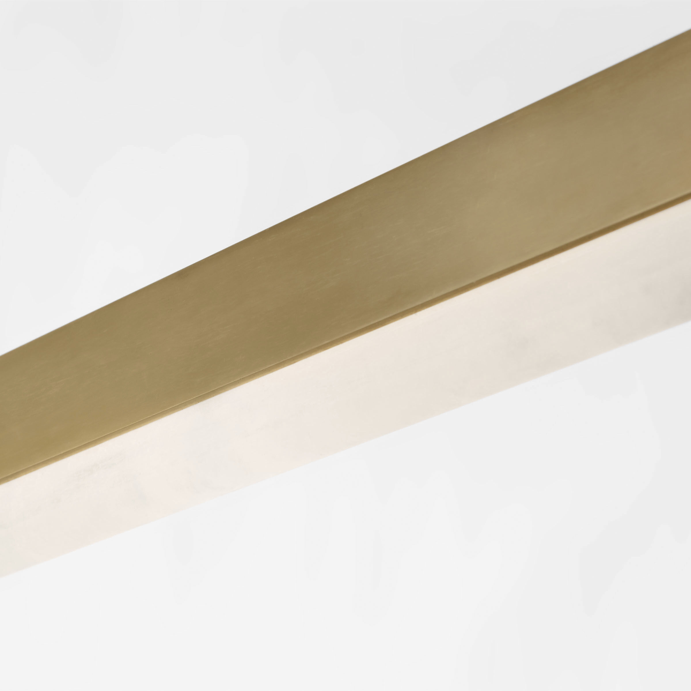 Kelly by Kelly Wearstler Linea LED 56 inch Hand Rubbed Antique Brass Two Tier Chandelier Ceiling Light