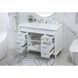 Bennett 48 X 21 X 35 inch White Vanity Sink Set