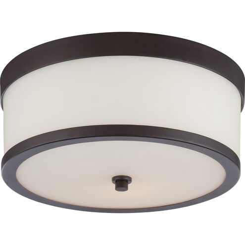 Celine 2 Light 14 inch Venetian Bronze Flush Mount Ceiling Light