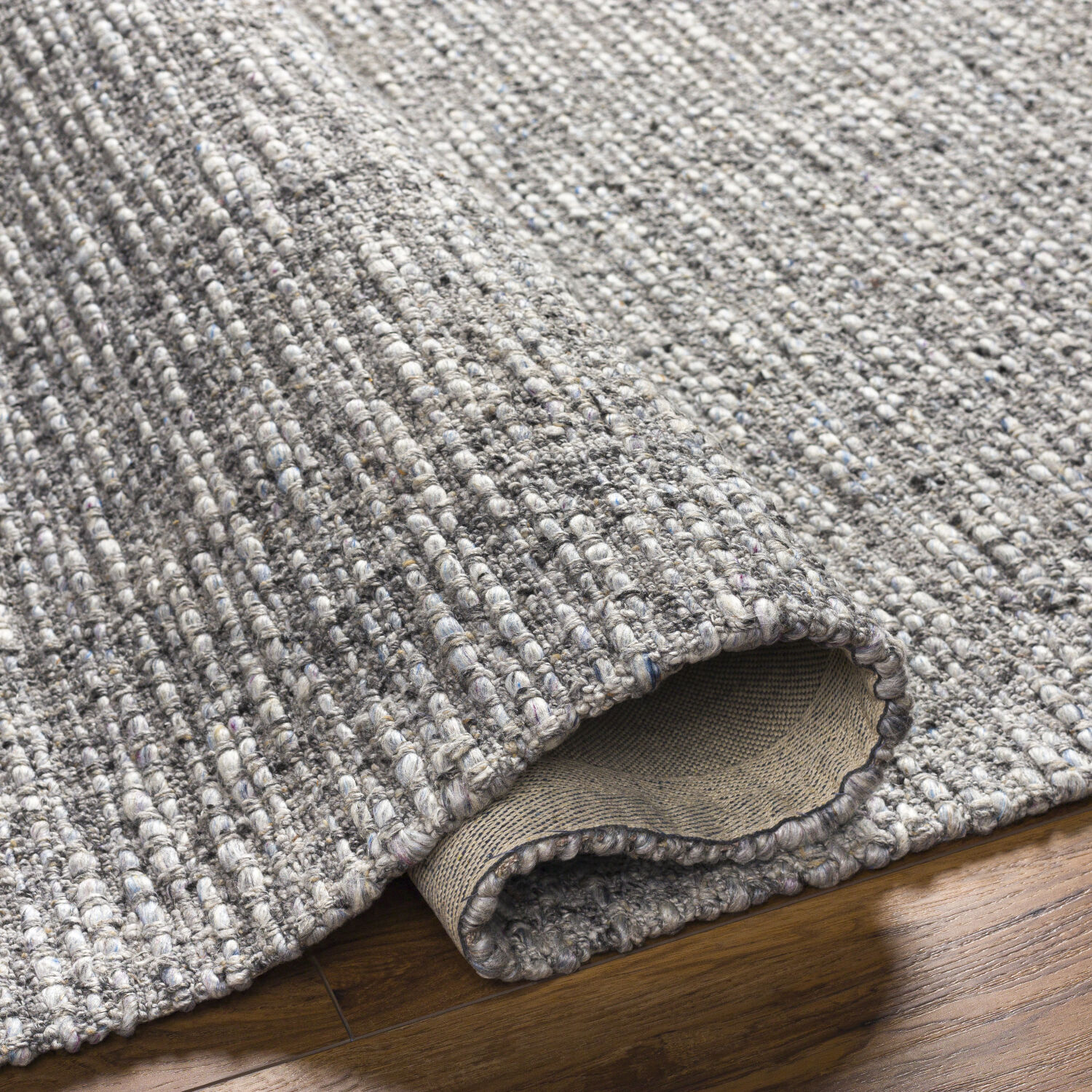 Valeria 144 X 108 inch Light Gray Rug, Rectangle
