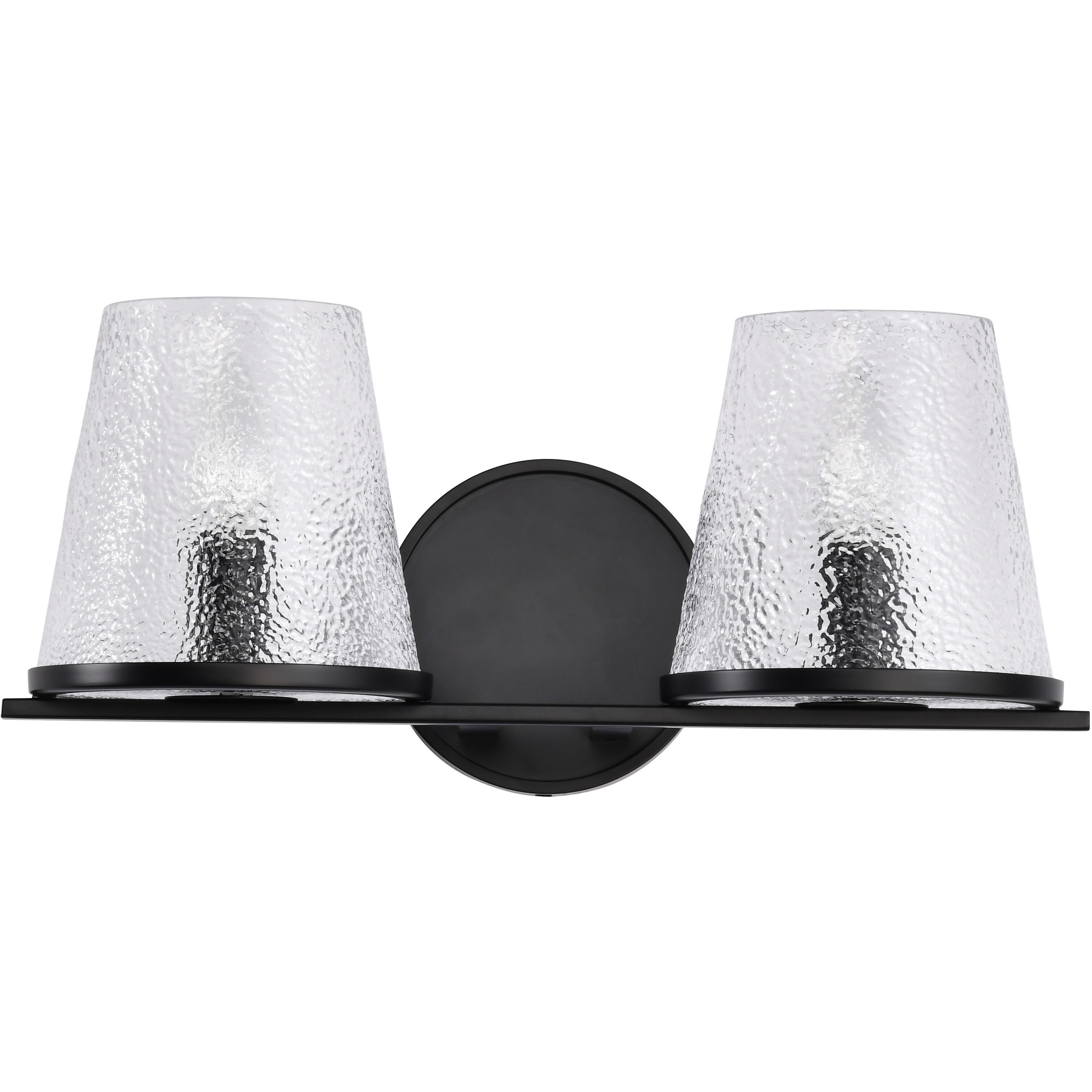 Valentine 16 inch Black Vanity Wall Light