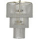Fatima 6 Light 20 inch Antique Brass Chandelier Ceiling Light