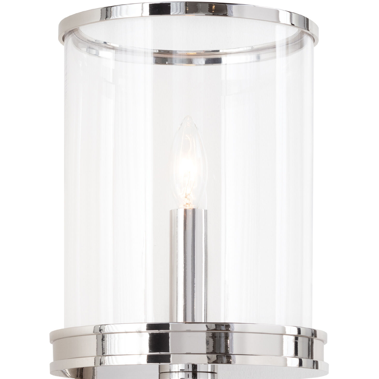 Adria 1 Light 7 inch Polished Nickel Wall Sconce Wall Light