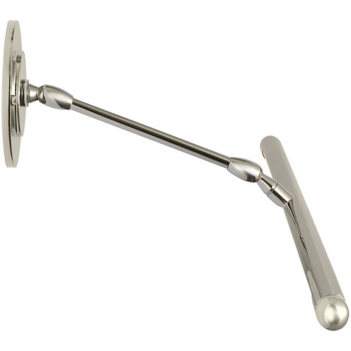 Amber Lewis Emery 15 watt 24 inch Polished Nickel Picture Light Wall Light