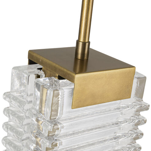 Alai LED 4.13 inch Vintage Brass Pendant Ceiling Light