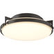 Metra 2 Light 14.2 inch Oil Rubbed Bronze Flush Mount Ceiling Light