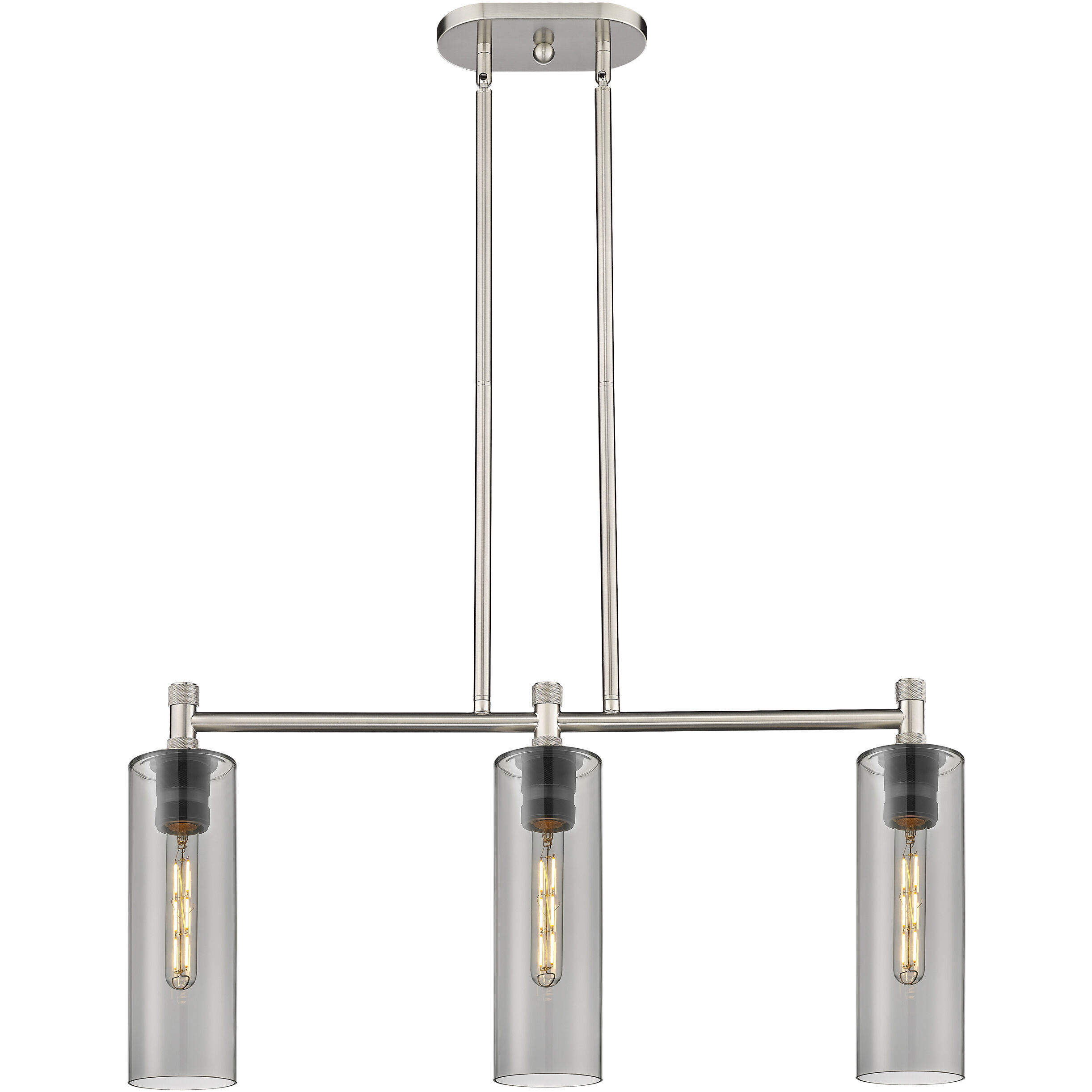 Downtown Urban Crown Point 3 Light 30.50 inch Island Light