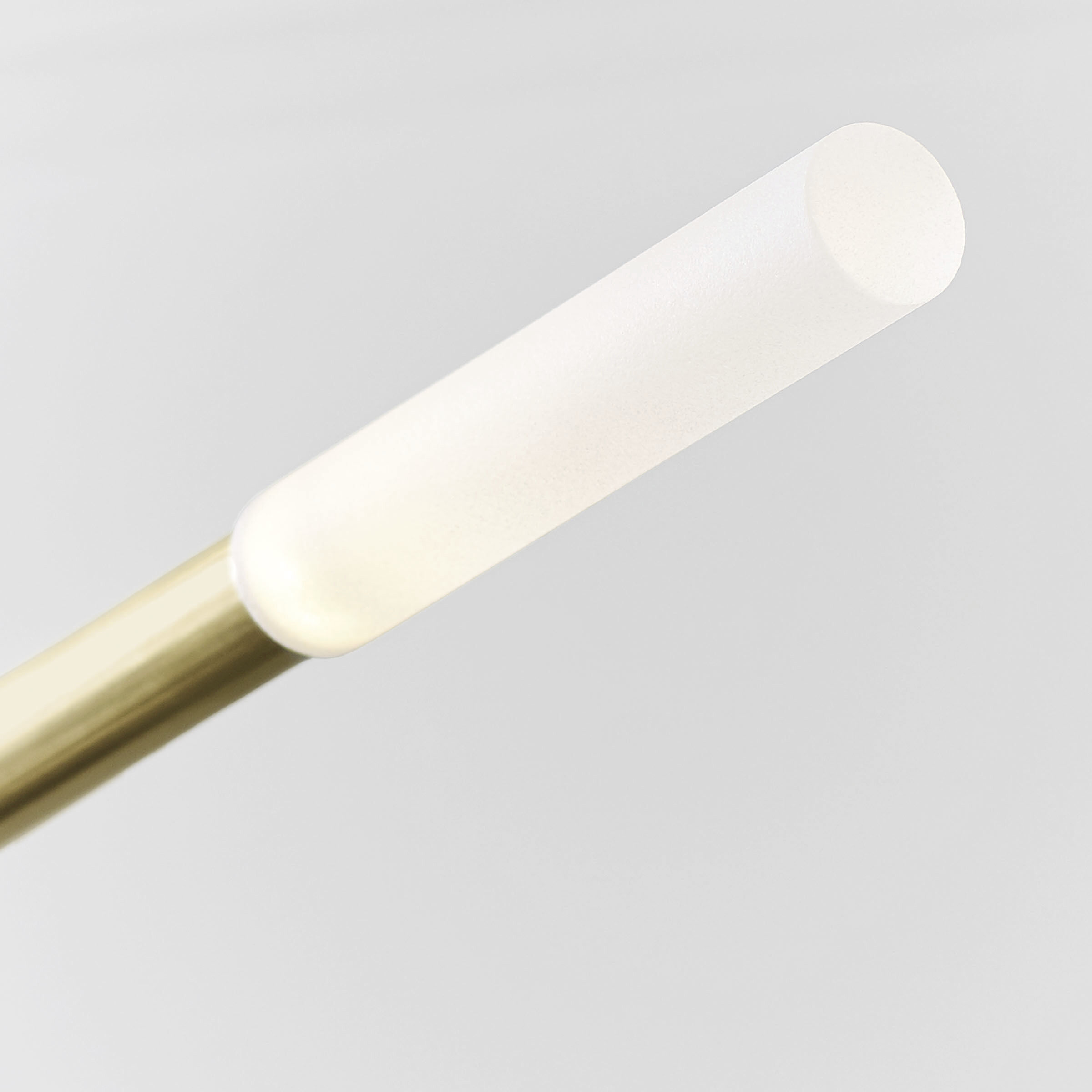 Kelly Wearstler Rousseau LED 3 inch Antique-Burnished Brass Articulating Chandelier Ceiling Light in Etched Crystal, Large