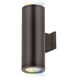 Tube Arch LED 12.5 inch Bronze Outdoor Wall Light