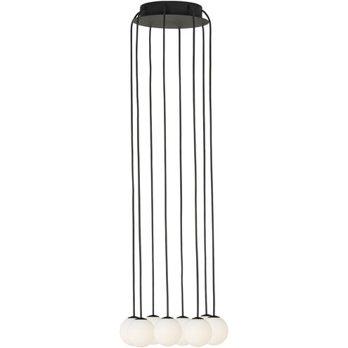 Sean Lavin Orbet LED 10.7 inch Nightshade Black Chandelier Ceiling Light