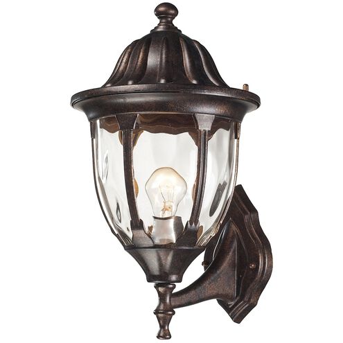 Glendale 1 Light 16 inch Regal Bronze Outdoor Sconce