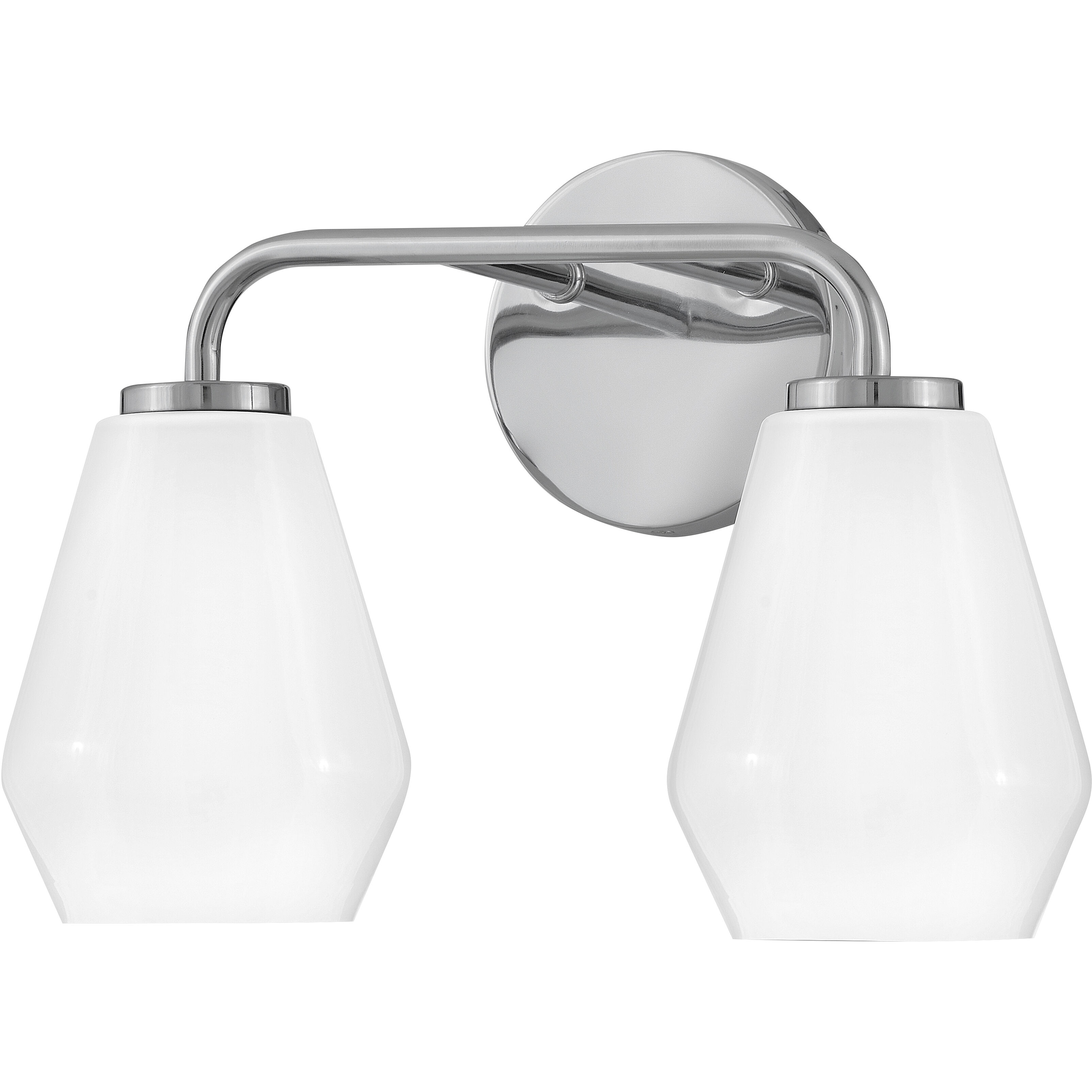 Gio LED 14.75 inch Chrome Bath Light Wall Light