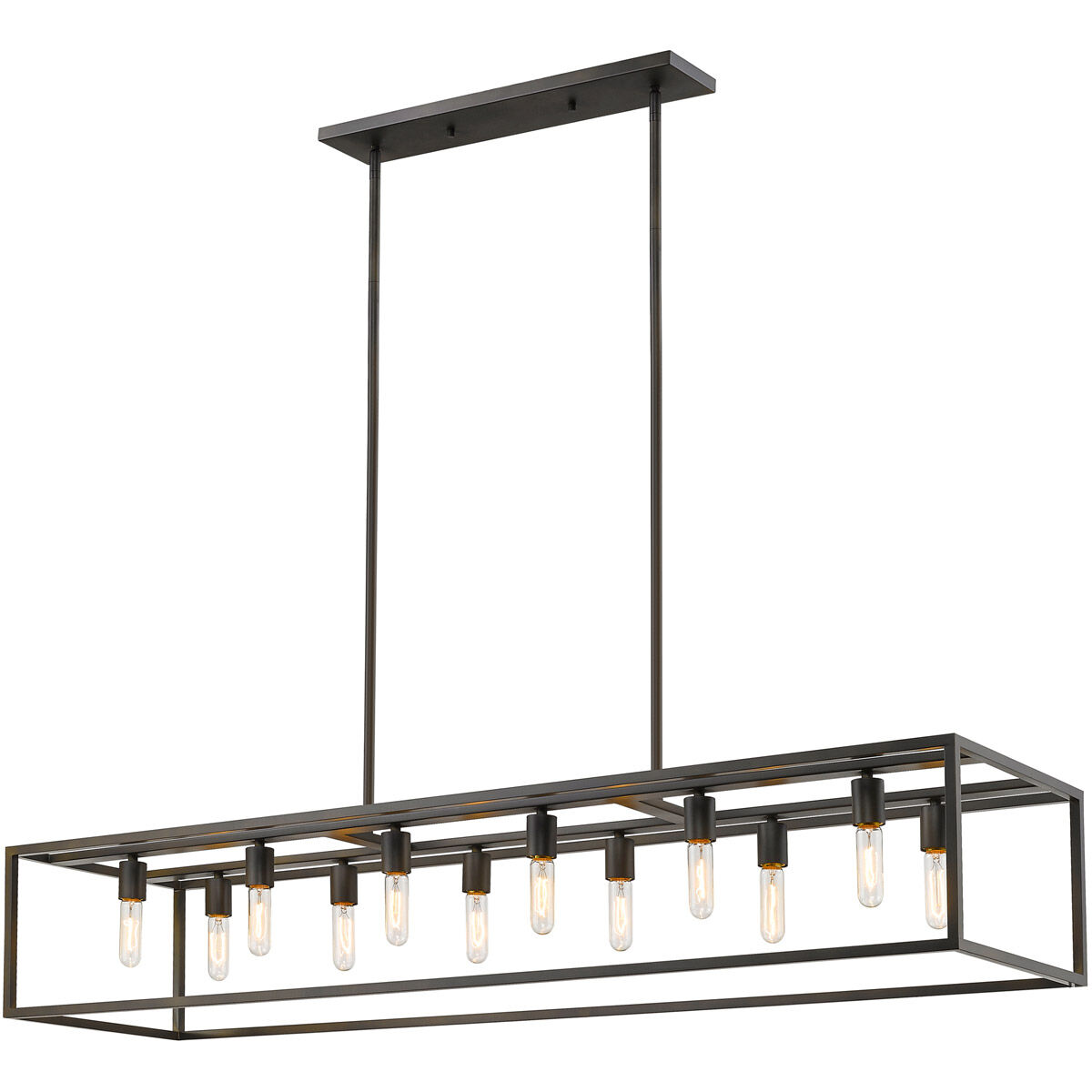 Cobar 12 Light 60 inch Oil-Rubbed Bronze Island Pendant Ceiling Light