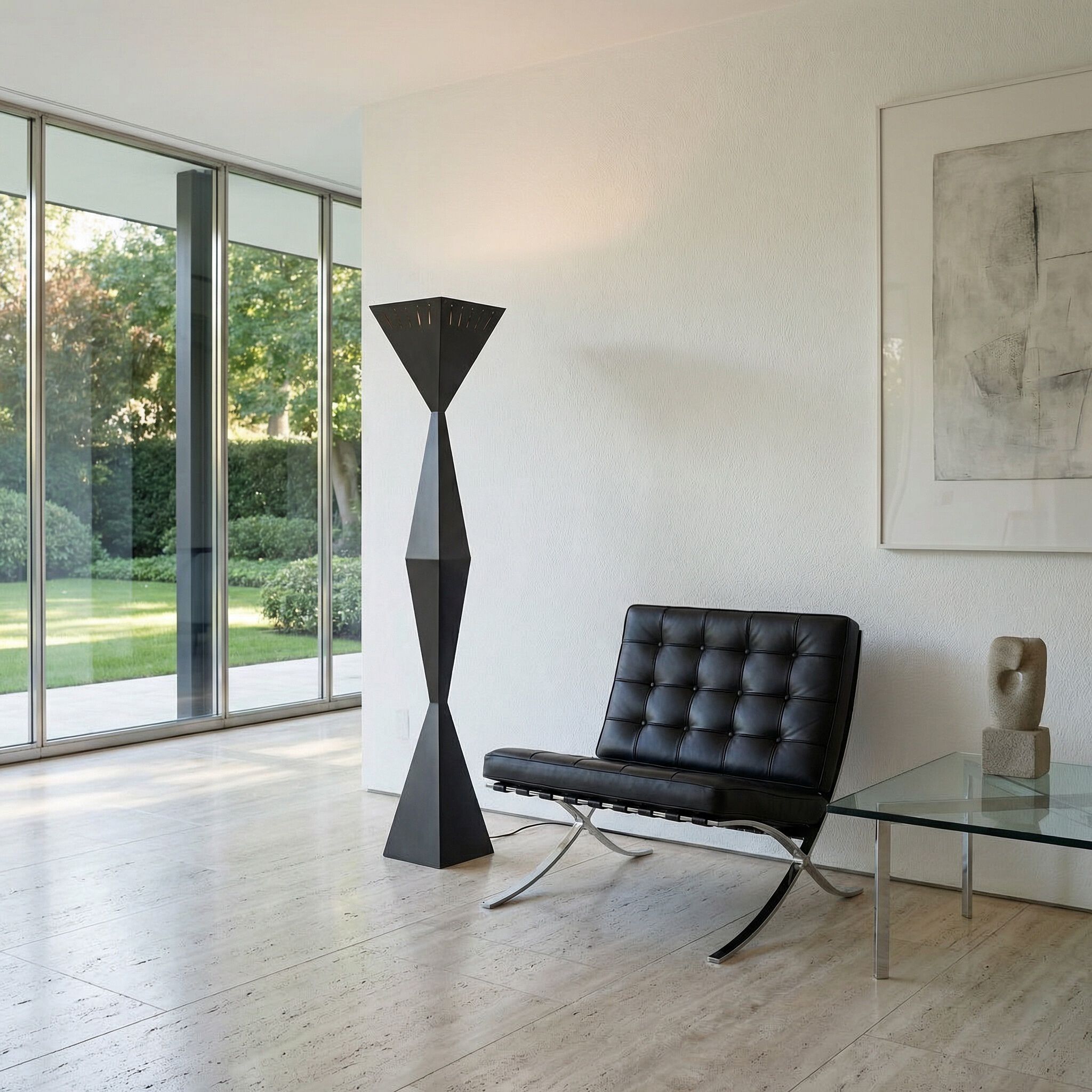 Brixton 66 inch 60.00 watt Matte Black Floor Lamp Portable Light