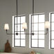 Pallas 3 Light 4.5 inch Black Chandelier Ceiling Light