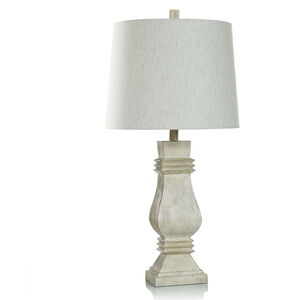 Maison 30.25 inch 150.00 watt Brushed Cream Table Lamp Portable Light