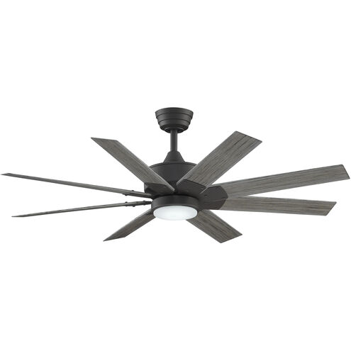 Levon Custom 9.06 inch Matte Greige Fan-Multi