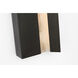 Anne-Marie Barton Austera Sconce Wall Light in Matte Carbon