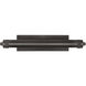 Wyatt 2 Light 24.5 inch Deep Patina Bronze Wall Sconce Wall Light