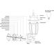 Rogers Park Textured Black Outdoor Motion Sensor