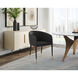 Asher Abbington Black / Napa Black Dining Armchair