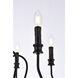Flynx 6 Light 26 inch Black Pendant Ceiling Light