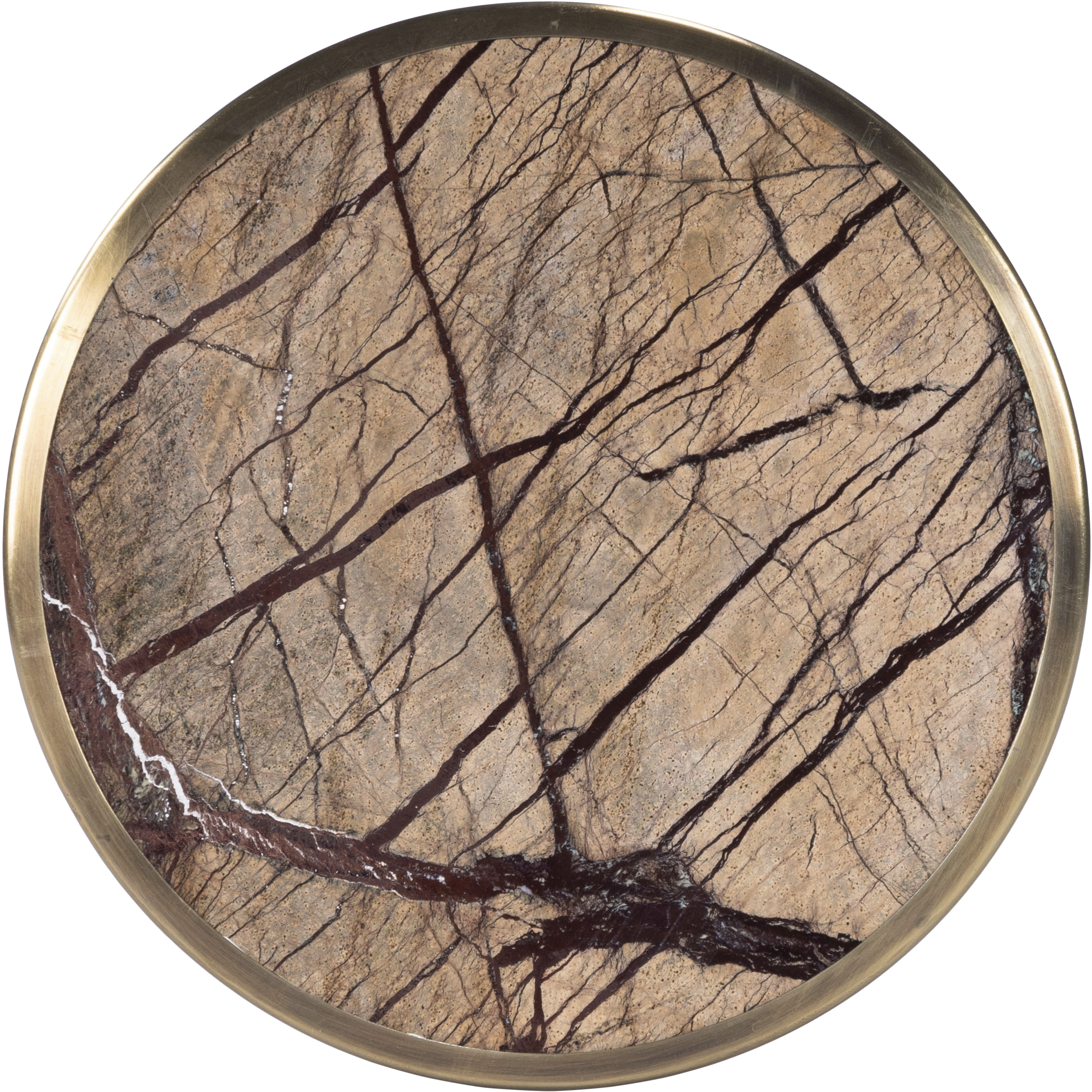 Mash Metal & Marble End or Side Table