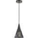 Rebecca LED 7 inch Matte Black Pendant Ceiling Light