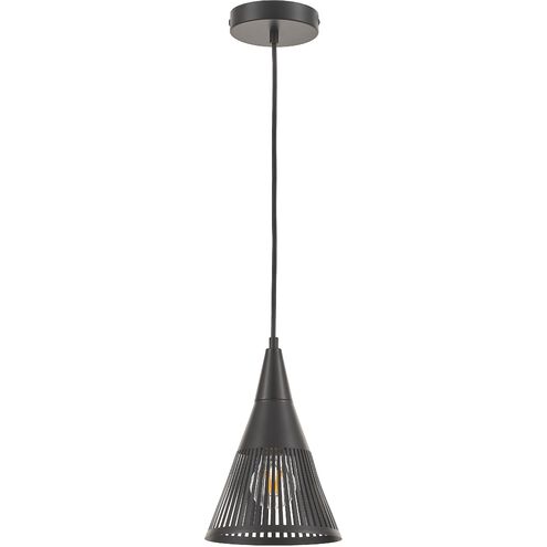 Rebecca LED 7 inch Matte Black Pendant Ceiling Light