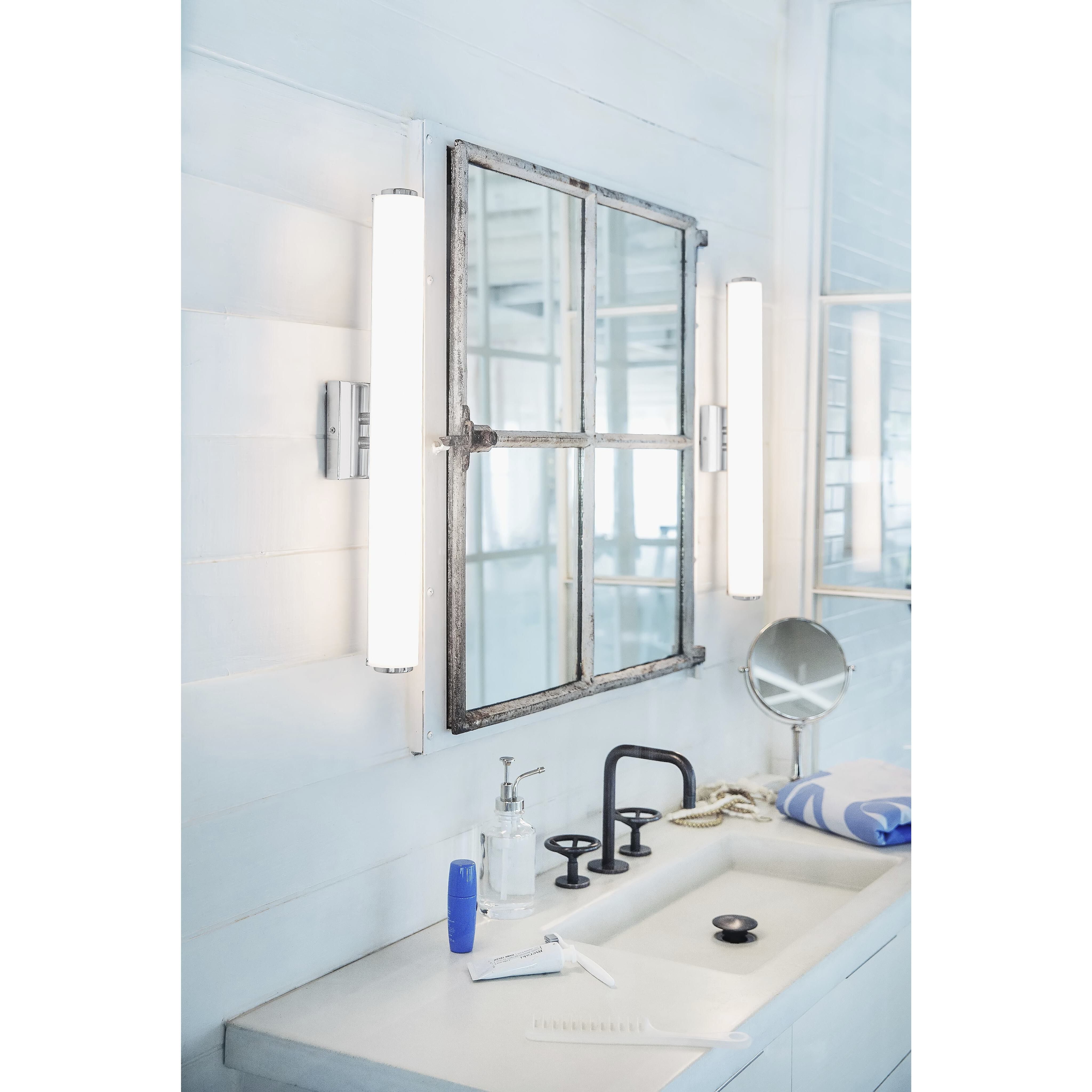 Marti LED 22.75 inch Chrome Bath Light Wall Light, Linear