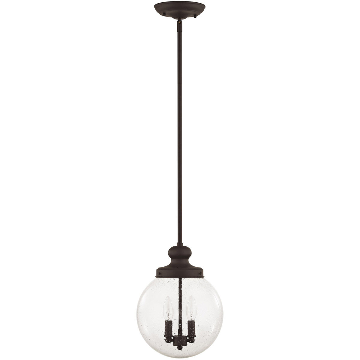 Northampton 2 Light 10 inch Bronze Pendant Ceiling Light