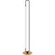 Freya 1 Light 11.00 inch Floor Lamp