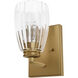 Rossmoor 1 Light 5 inch Luxe Gold Wall Sconce Wall Light, Medium