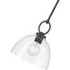 Velto 1 Light 10 inch Matte Black Pendant Ceiling Light