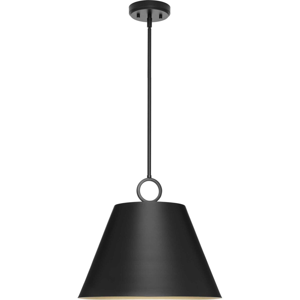 Parkhurst 3 Light 18 inch Matte Black Pendant Ceiling Light